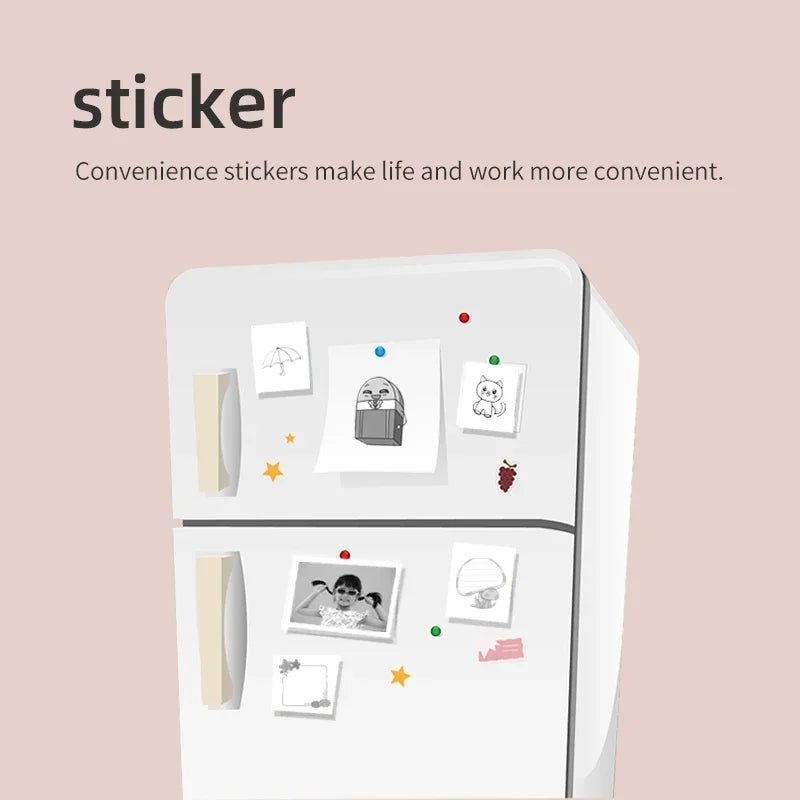 Mini sticker inkjet printer