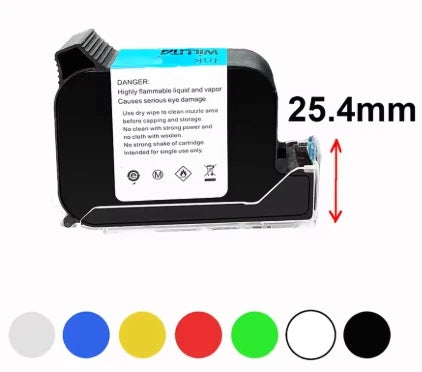 Handheld inkjet printer