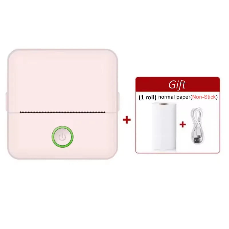 Mini sticker inkjet printer