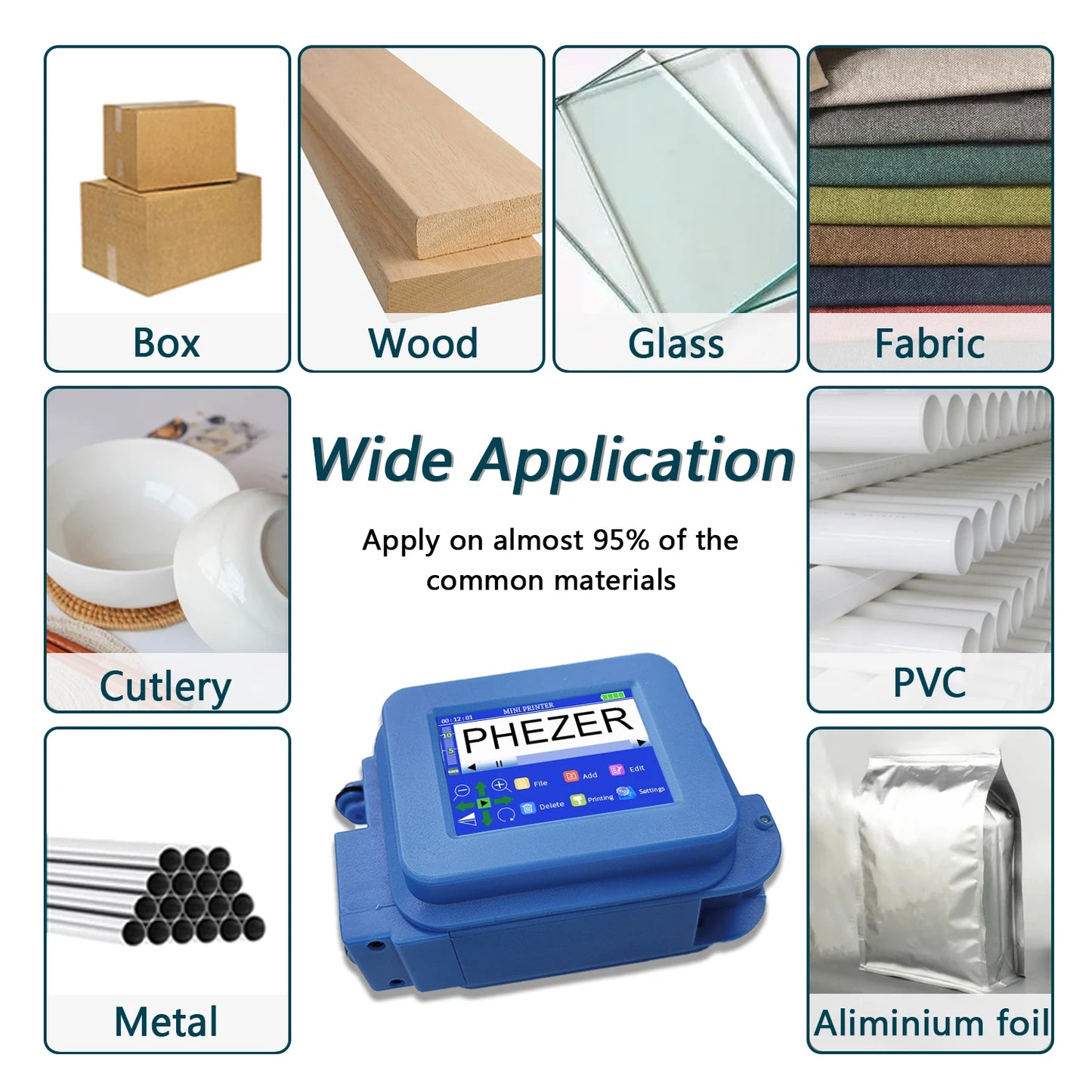 Handheld inkjet printer Mini INJ
