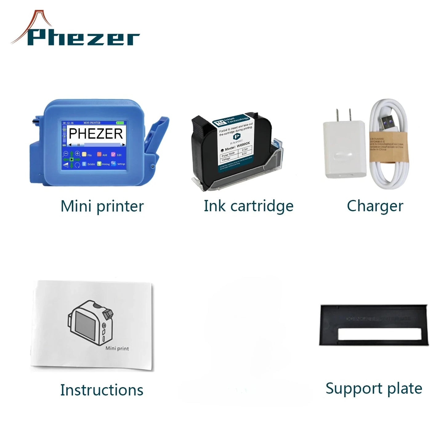 Handheld inkjet printer Mini INJ
