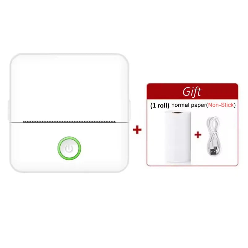 Mini sticker inkjet printer