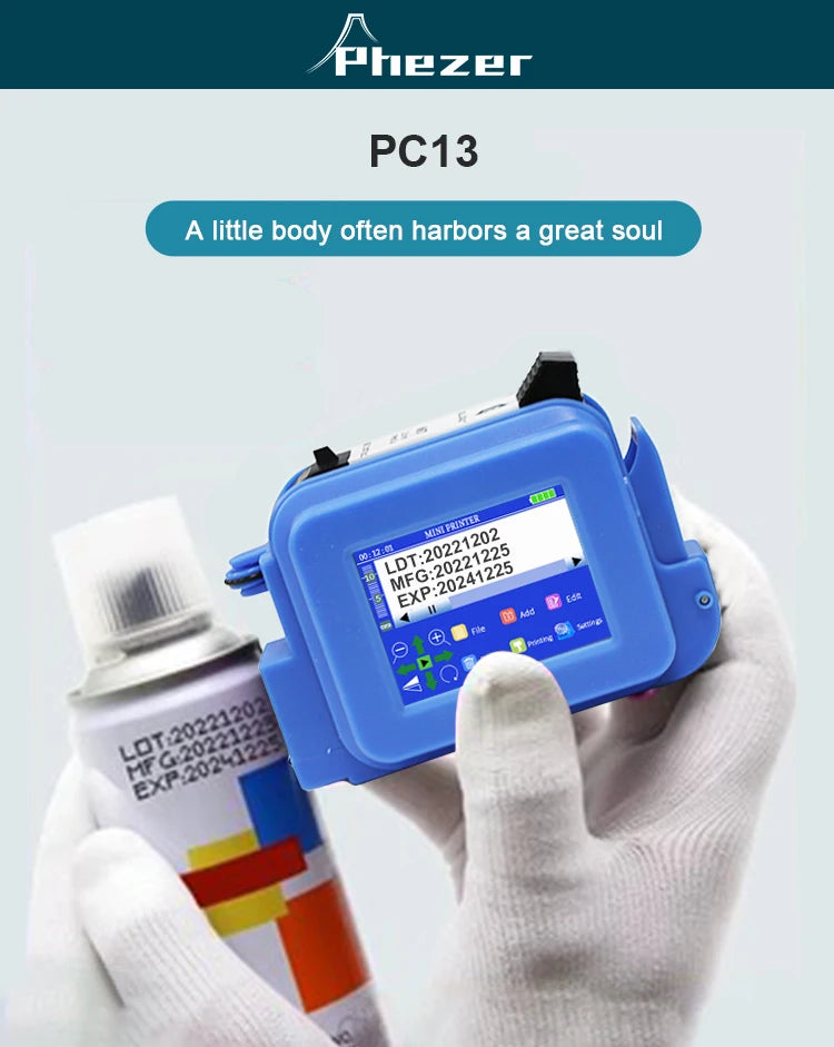 Handheld inkjet printer Mini INJ
