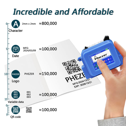 Handheld inkjet printer Mini INJ